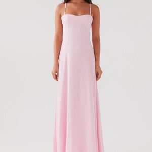 Peppermayo Light Pink Maxi Dress